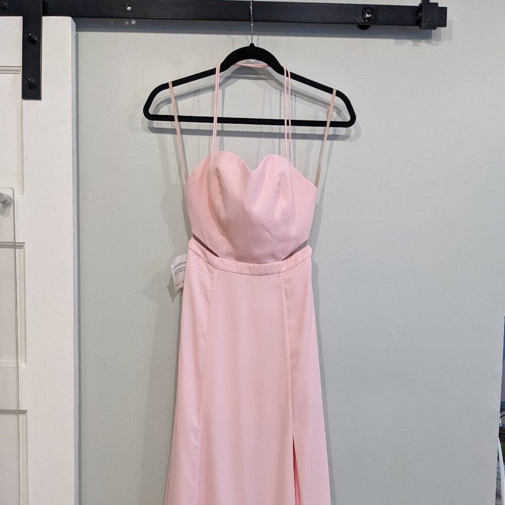 Fame and Partners Backless Gown